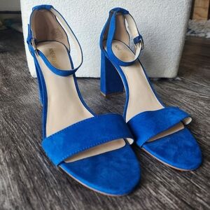 Nine West Blue Heel, Size 12